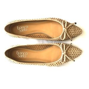 Franco Sarto pointed toe ballet flats